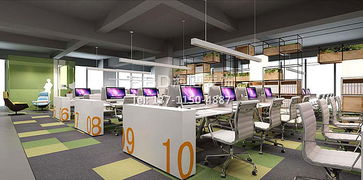 科技与人文交融 百田信息科技公司总部办公设计装修新典范